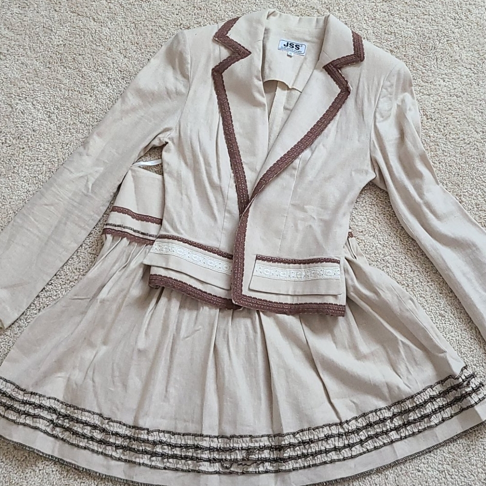 Linen suit
